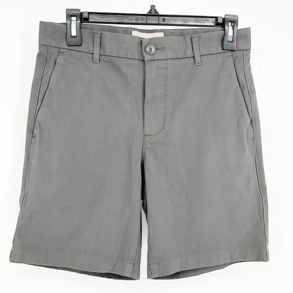 Everlane Other - Everlane Mens Chino Shorts 29 Grey Casual Slash Pockets Zip Fly NWOT